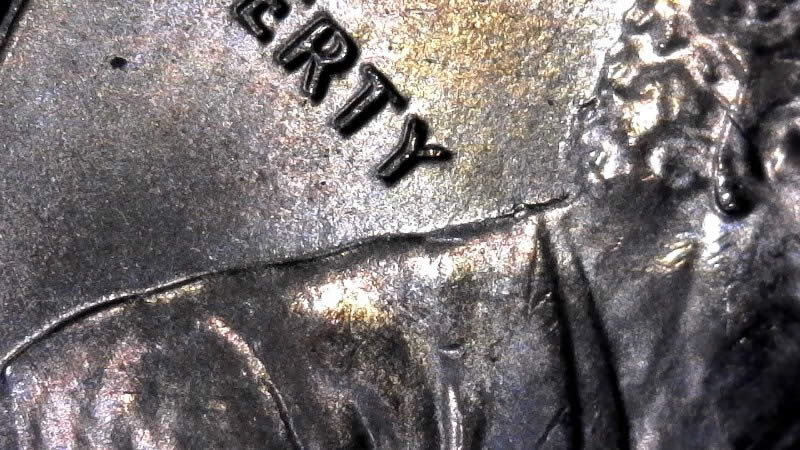2017-P-Lincoln-Shield-Cent-With-Defective-Planchet/Struck-Through?!